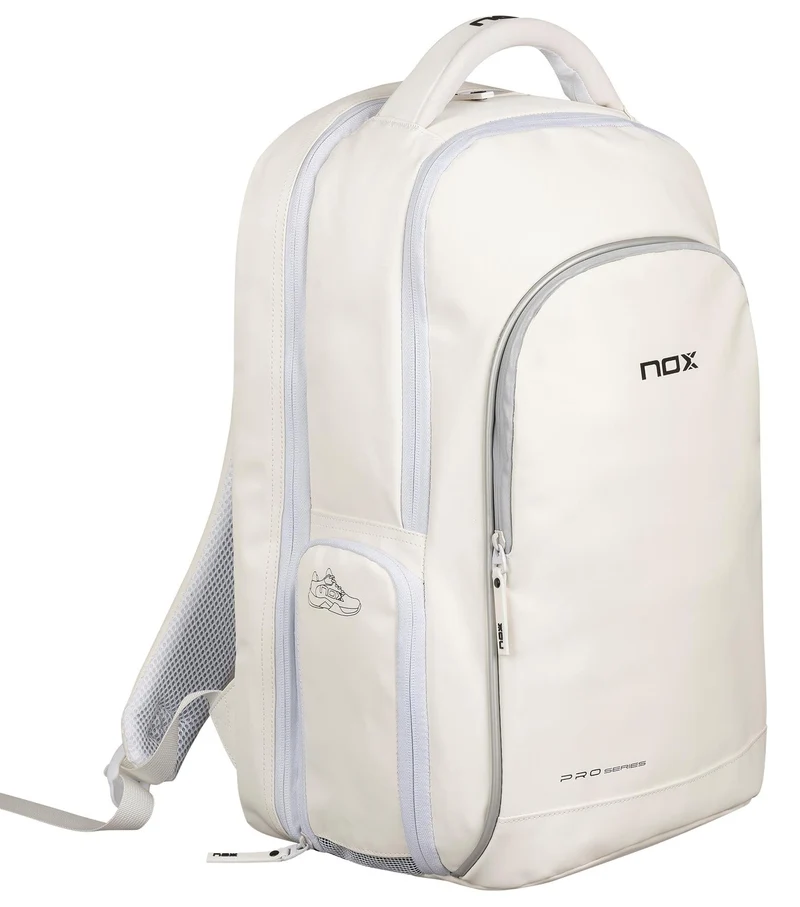 NOX Pro Series Padel Backpack - White