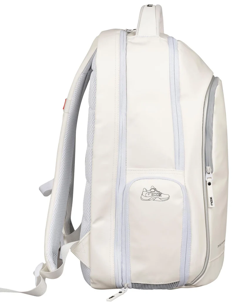 NOX Pro Series Padel Backpack - White