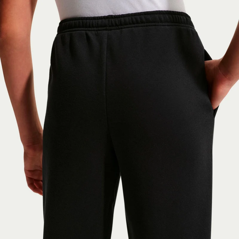 Fleece Trainingshose Mädchen - schwarz