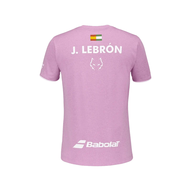 Babolat Crew Neck Tee Lebron Pink