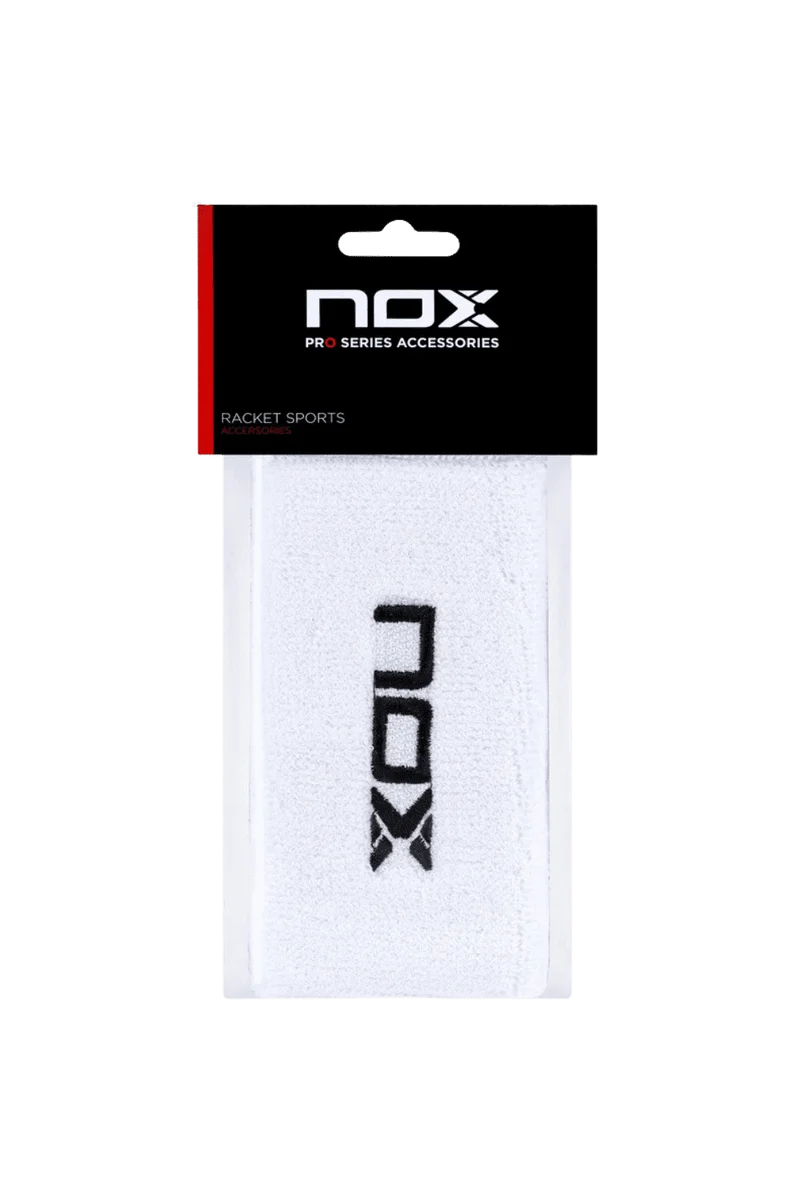 NOX Schweißband XL weiß