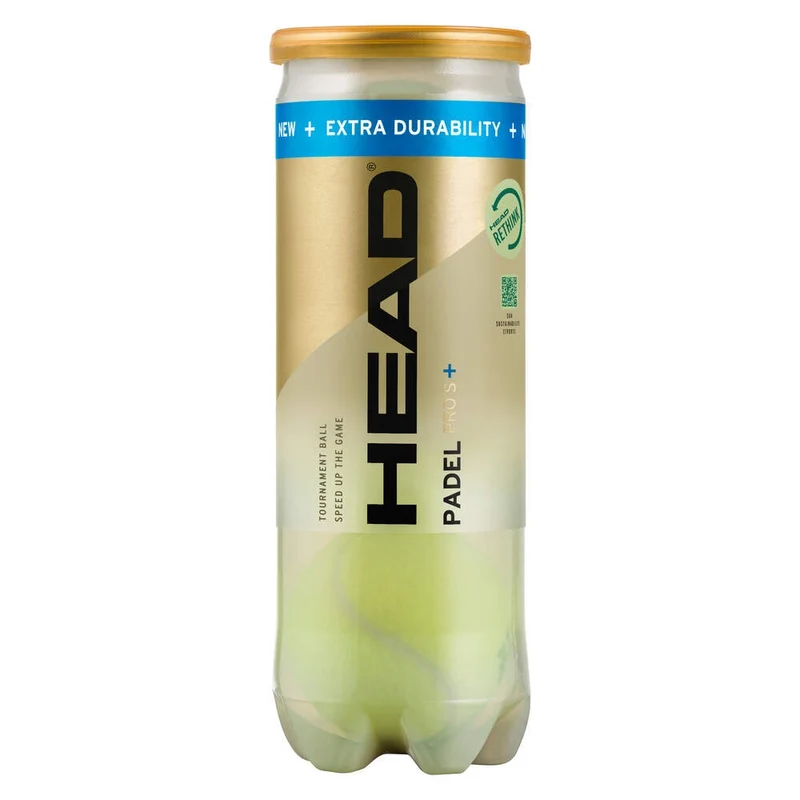 HEAD PADEL PRO S + 3er Dose Padelbälle