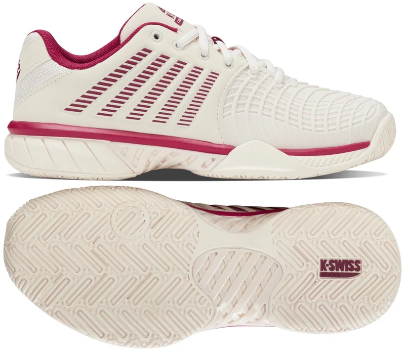 K-Swiss Express Light 3 Womens Padel Shoes - Jet Stream / Beaujois / Jazzy