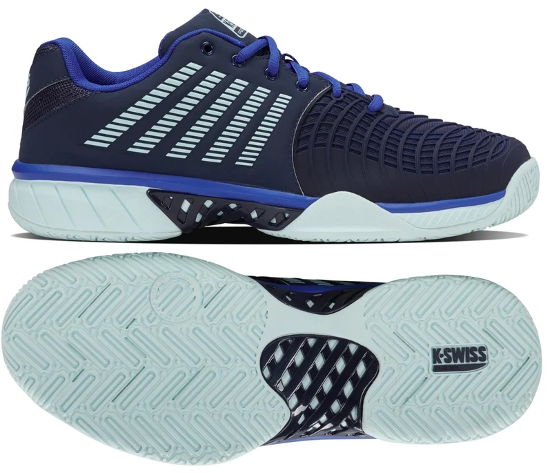 K-Swiss Express Light 3 Mens Padel Shoes - Naval Academy / Ice Castle / Dazzling Blue