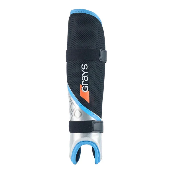 Grays G700 Pro Shin Pads Black/Blue 26/27