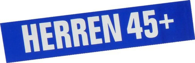 Tennis Magnetband "Herren 45+" 30 mm