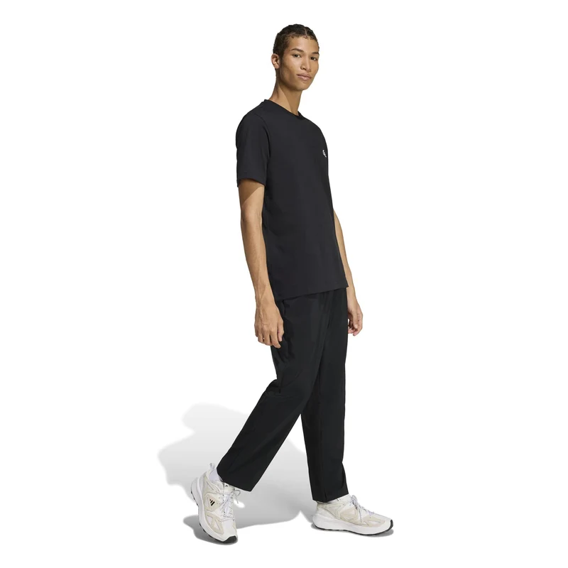 Slide T-Shirt Herren-schwarz