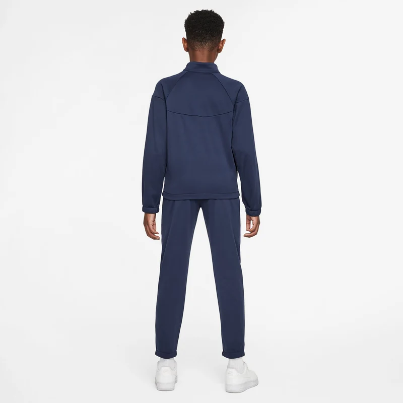 Dri-Fit Full-Zip Trainingsanzug Kinder-dunkelblau