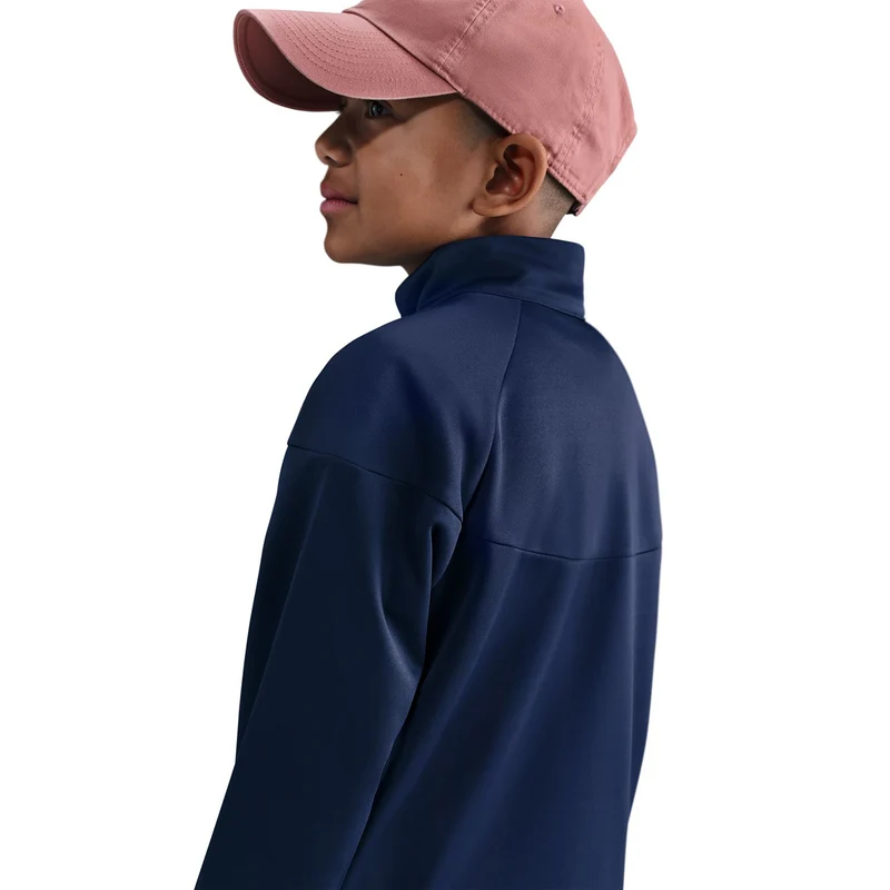 Dri-Fit Full-Zip Trainingsanzug Kinder-dunkelblau
