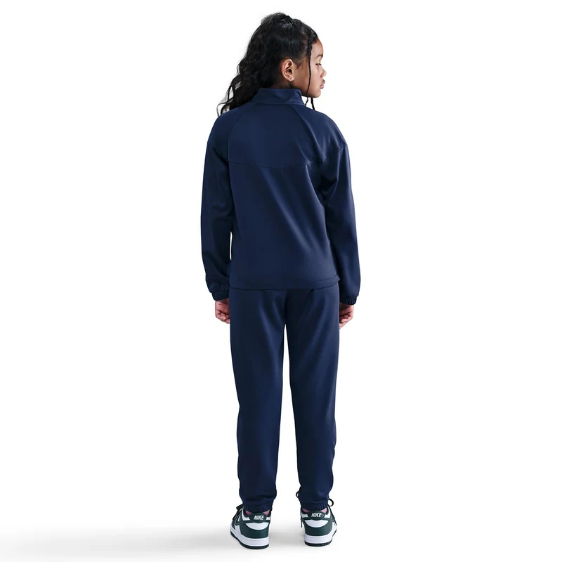 Dri-Fit Full-Zip Trainingsanzug Kinder-dunkelblau