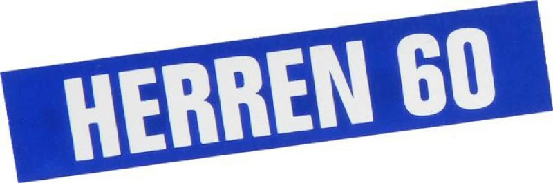 Tennis Magnetband "Herren 60+" 30 mm