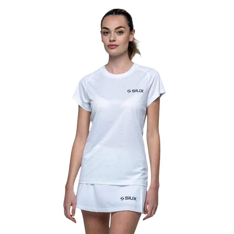 Camiseta Siux Club Mujer Blanco 2026