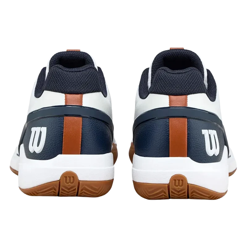 Zapatillas Wilson Rush Pro 5 Clay White/Navy Blazer/Gum 2026