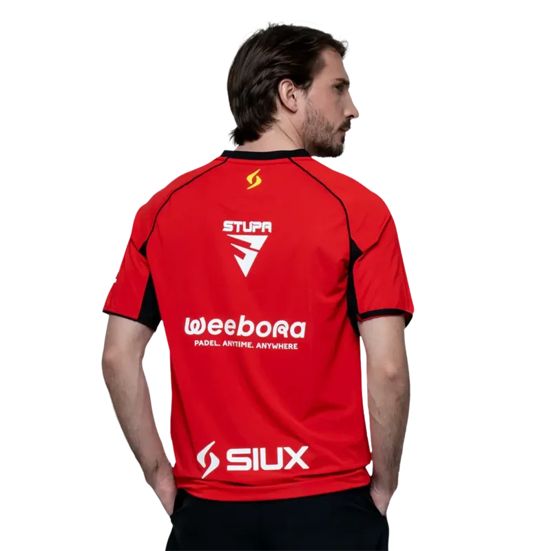 Camiseta Siux Electra X Stupa Rojo 2026
