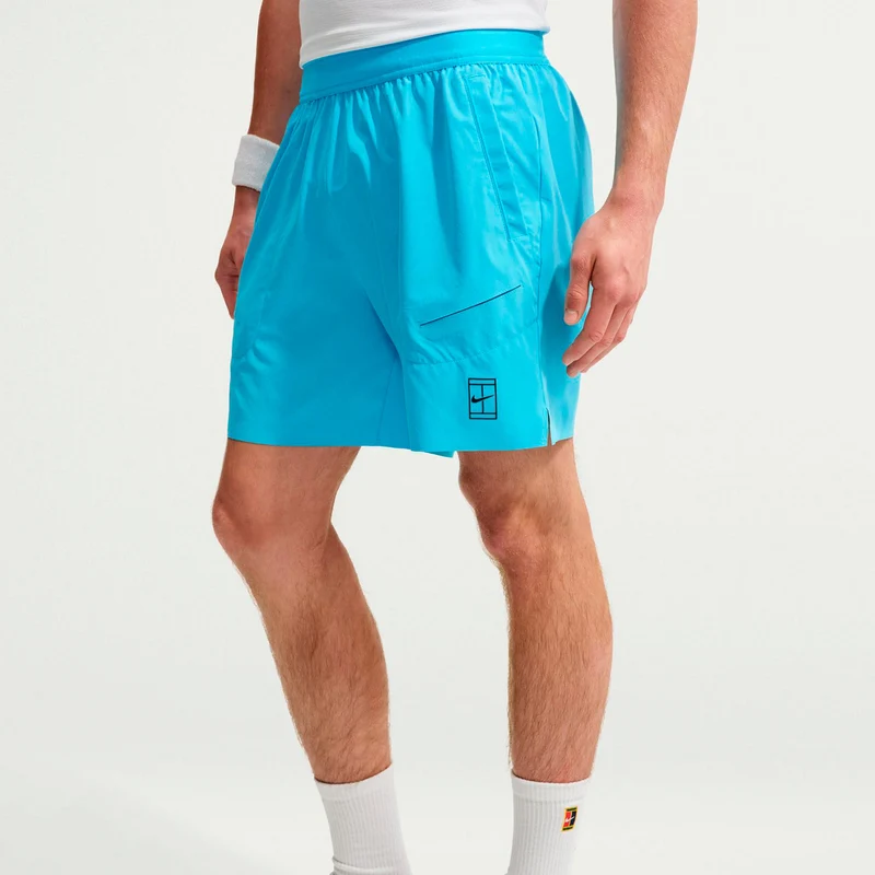 Court Dri-FIT Advantage 6in Shorts Herren - hellblau