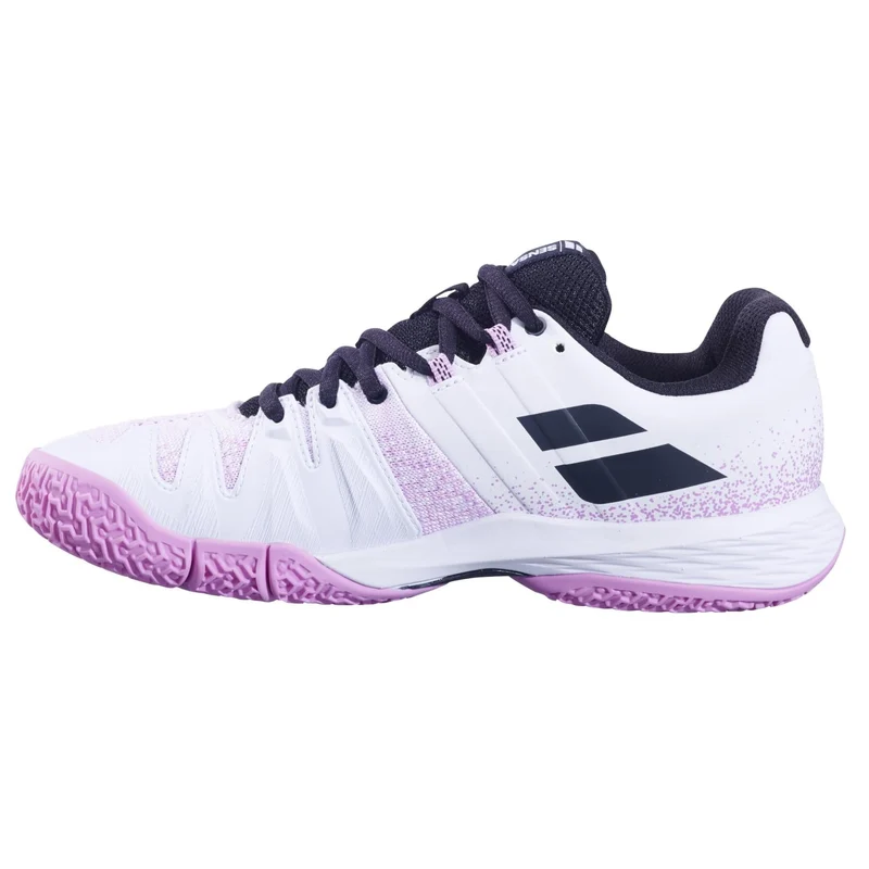 Babolat Sensa Womens Padel Shoes - White / Lilac