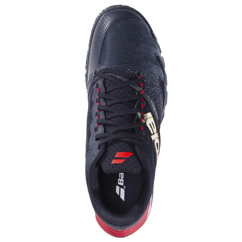 Babolat Jet Premura 2 Mens Padel Shoes - Black / Tomato Red