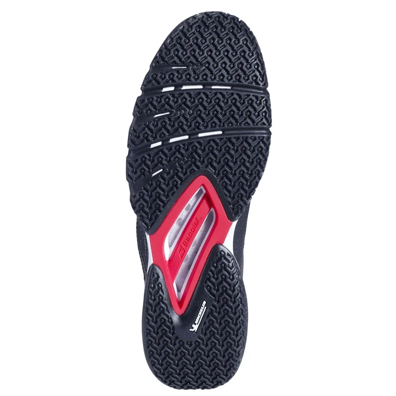 Babolat Jet Premura 2 Mens Padel Shoes - Black / Tomato Red
