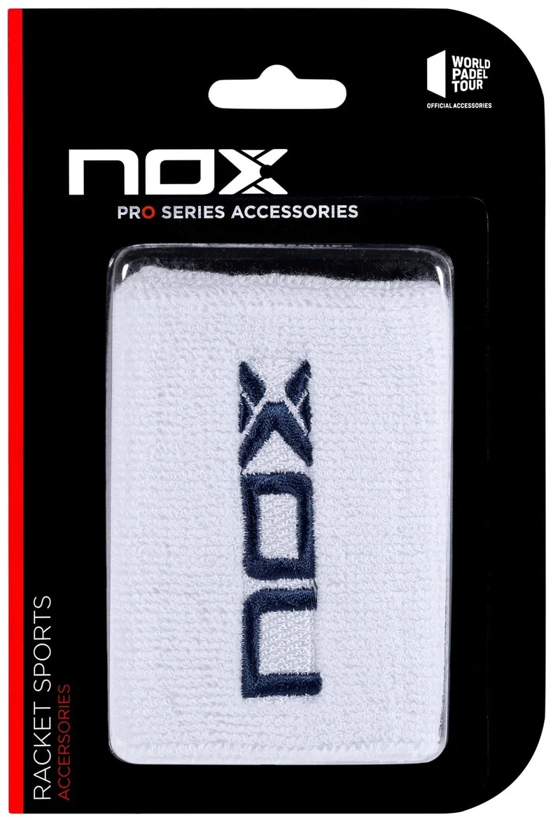 NOX Padel Wristband - White / Navy Blue