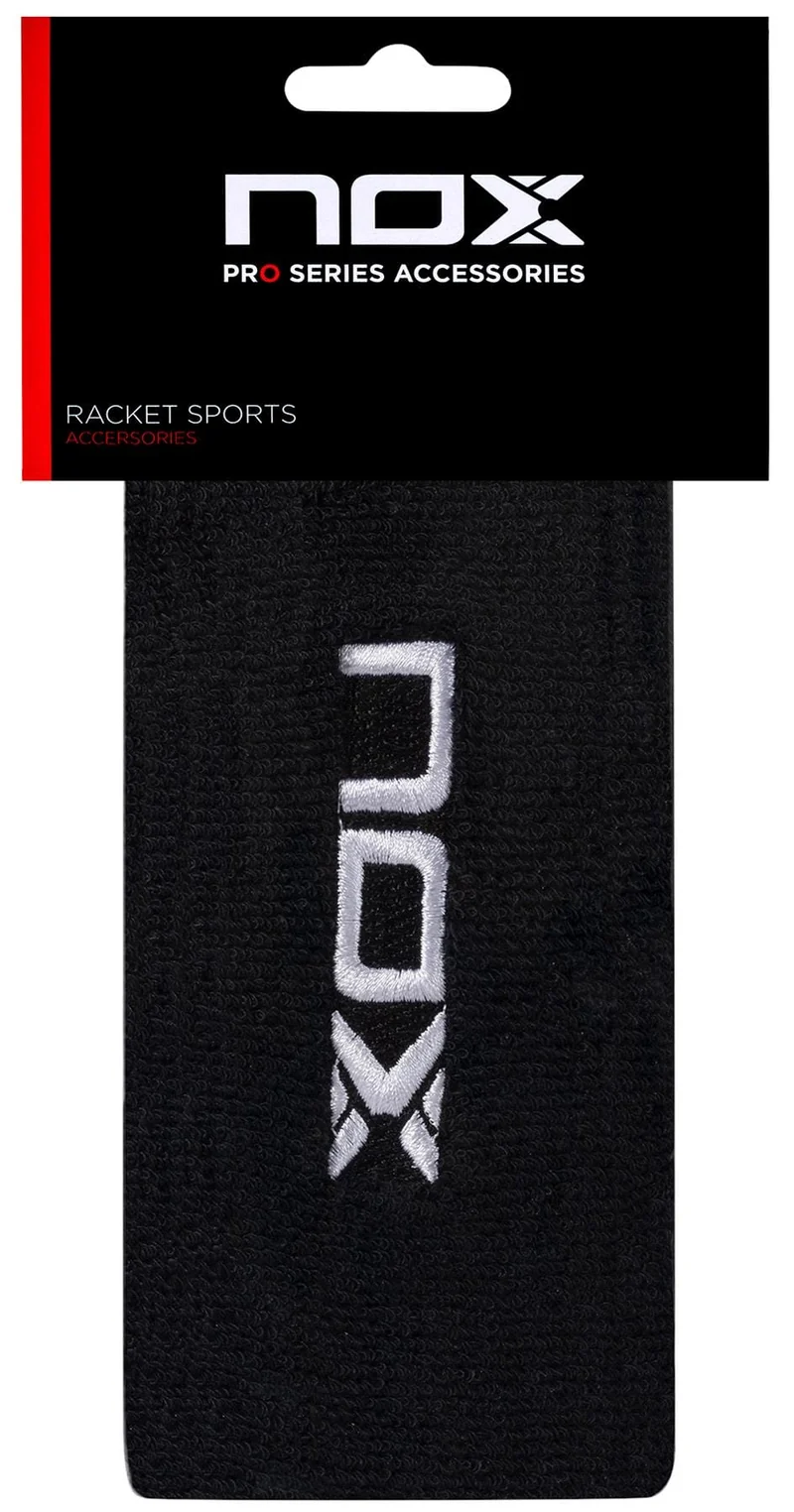NOX Padel Long Wristband - Black / White