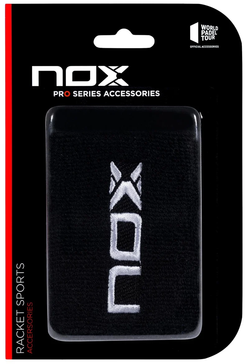 NOX Padel Wristband - Black / White