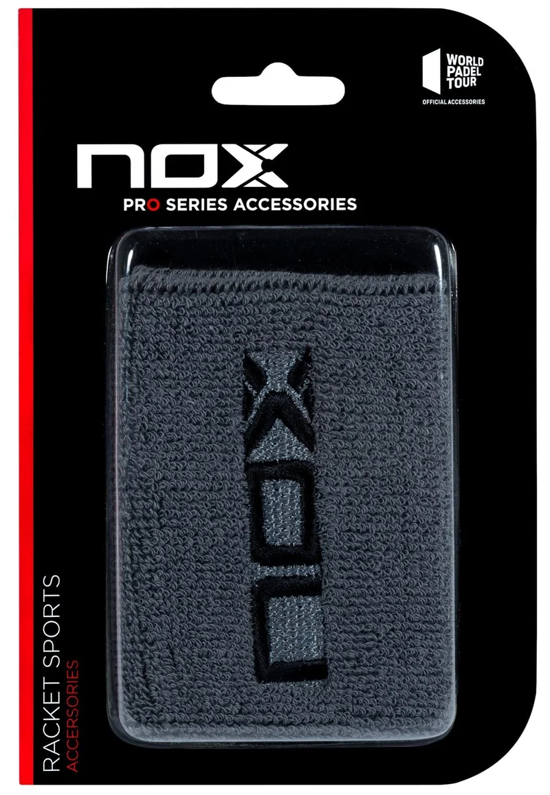 NOX Padel Wristband - Grey / Black