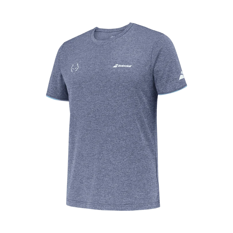 Babolat Crew Neck Tee Lebron Blau
