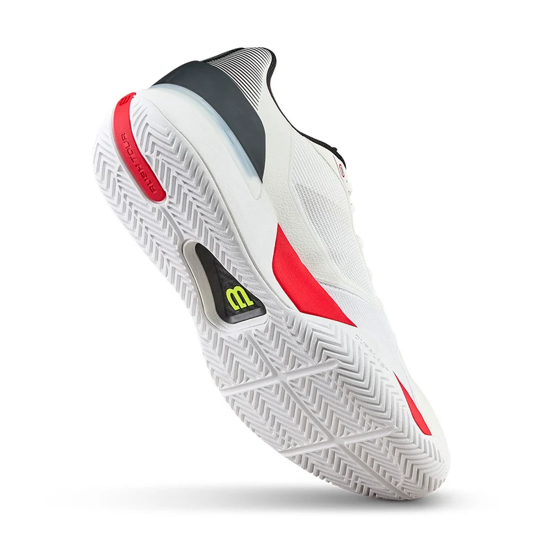 WILSON RUSH TOUR 5 White/Black SS26 (Zapatillas)