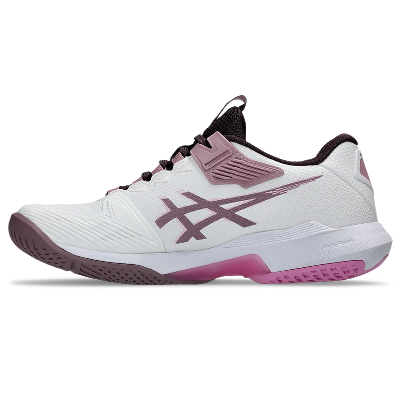Asics Women's Solution Speed FF 4 Tennis Shoes White Dusty Mauve