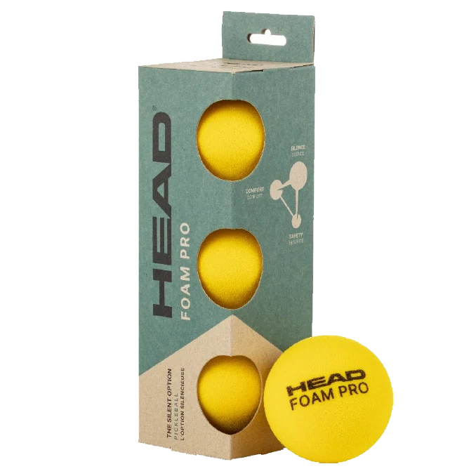HEAD Foam Pro Pickleball Balls - 3 Pack