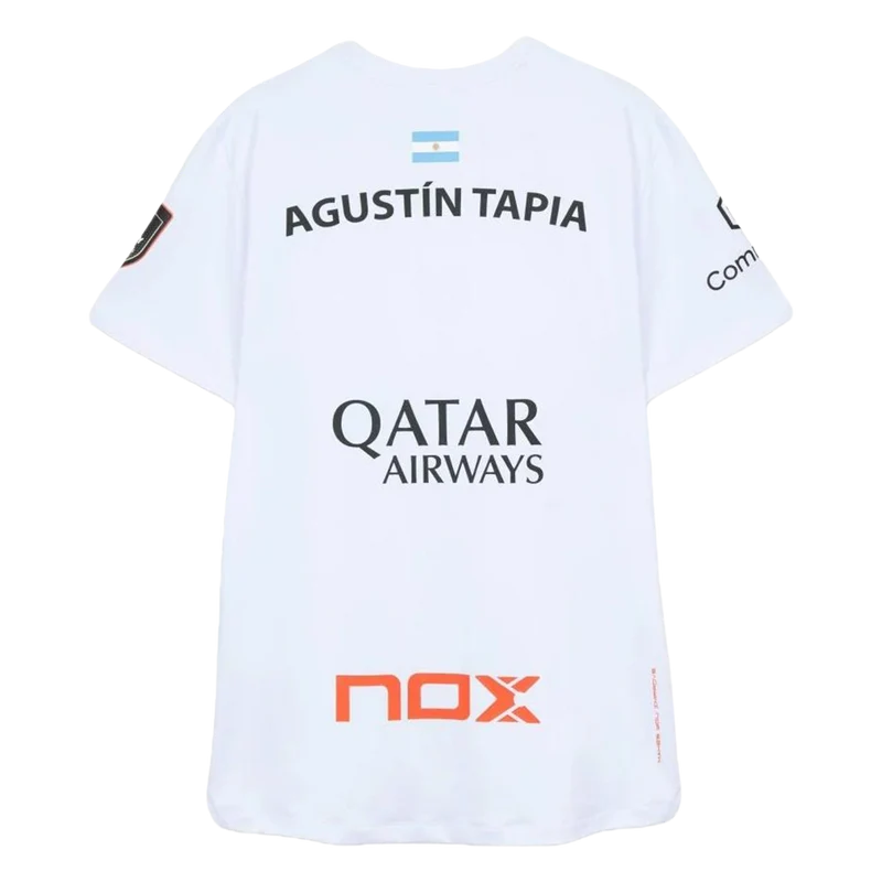 Camiseta NOX Sponsors AT10 White 2026 A. Tapia