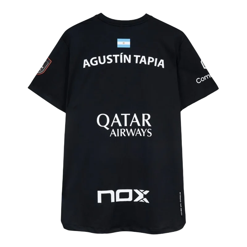 Camiseta NOX Sponsors AT10 Black 2026 A. Tapia