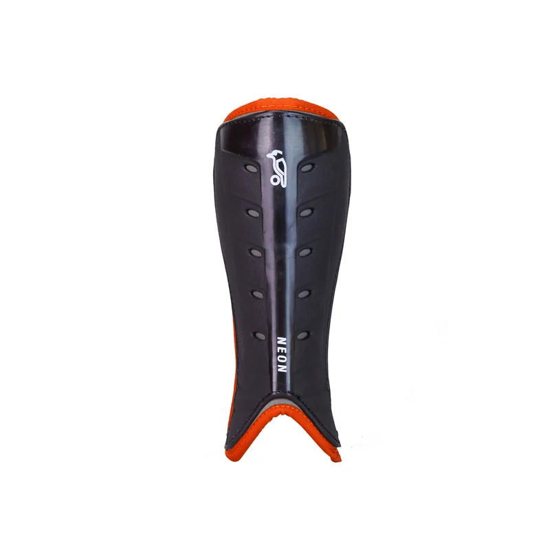 Kookaburra Neon Black Junior Shin Pads 25/26
