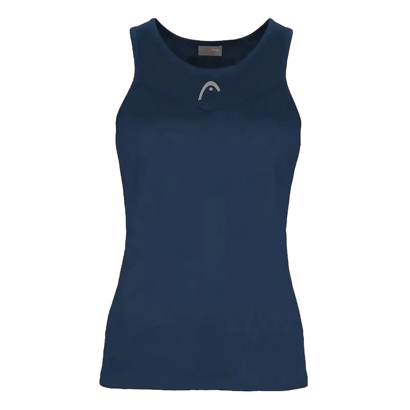Camiseta de Tirantes HEAD Easy Court Mujer Azul Marino 2026