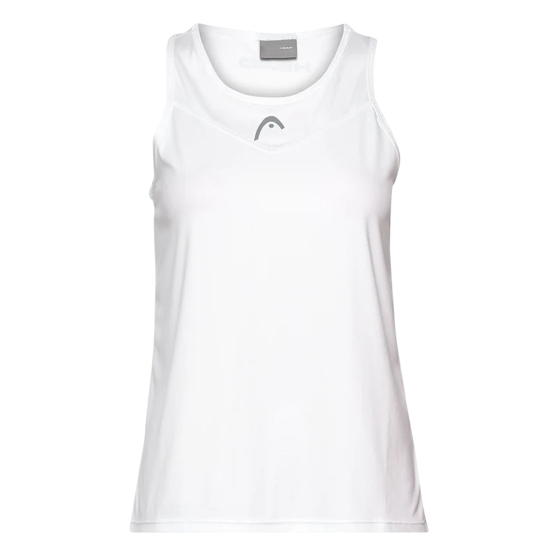Camiseta de Tirantes HEAD Easy Court Mujer Blanca 2026