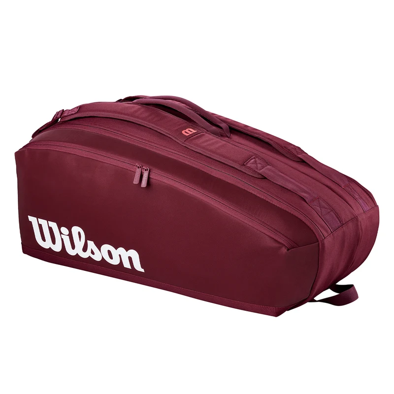 Wilson Defyer V1 9 Racket Bag Red