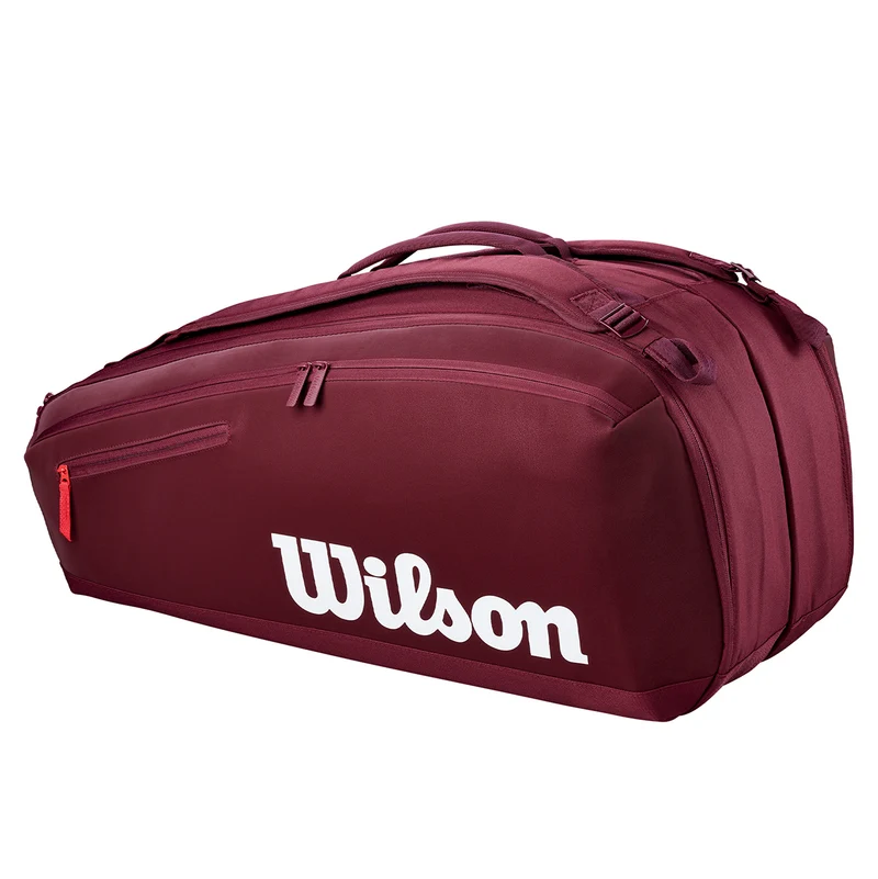 Wilson Defyer V1 9 Racket Bag Red