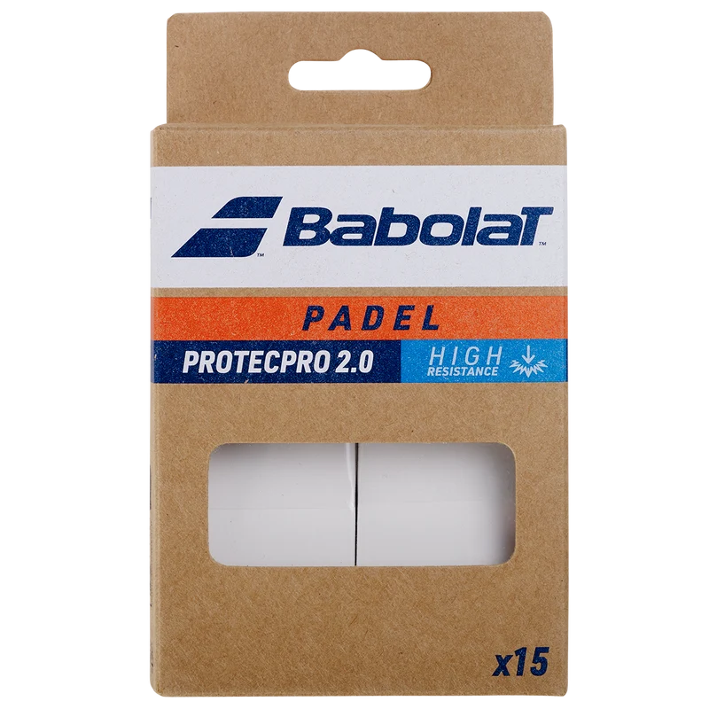 Babolat Protecpro 2.0 Protection Tape - 15 Pack Clear