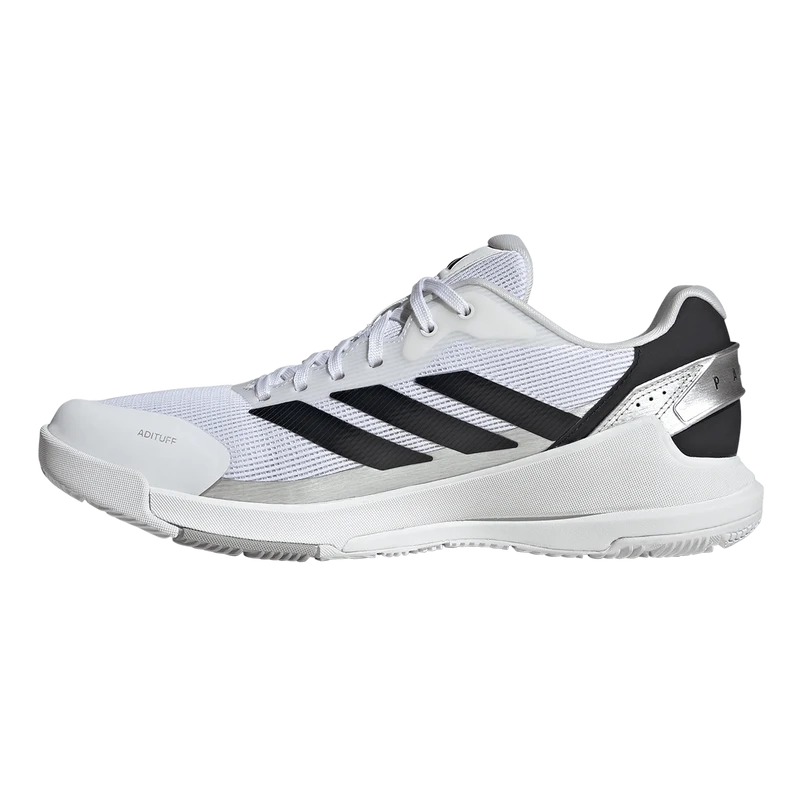 Adidas Men's Crazyquick LS Padel Shoes White Light Grey