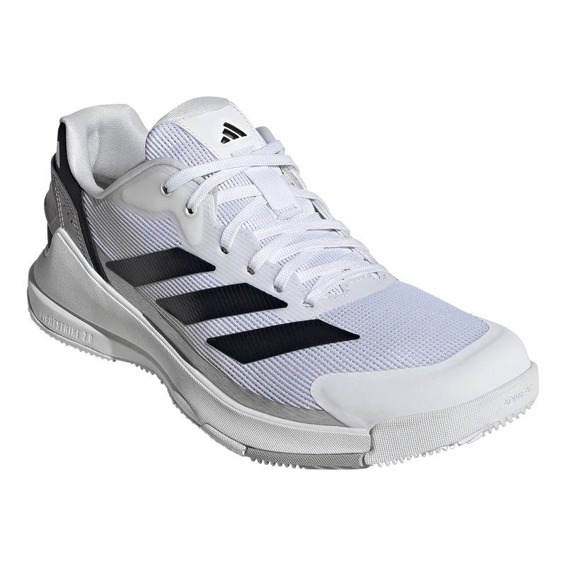 Adidas Men's Crazyquick LS Padel Shoes White Light Grey