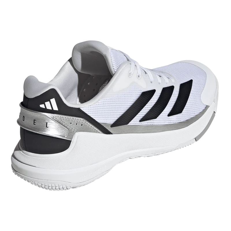 Adidas Men's Crazyquick LS Padel Shoes White Light Grey