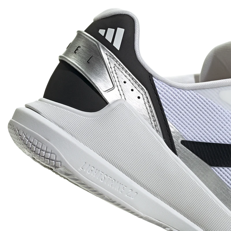 Adidas Men's Crazyquick LS Padel Shoes White Light Grey