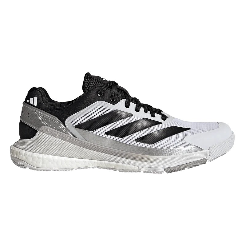 Adidas Men's Crazyquick Boost Padel Shoes White Light Grey