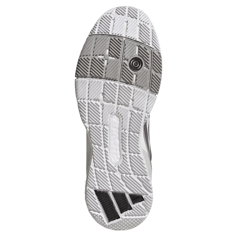 Adidas Men's Crazyquick Boost Padel Shoes White Light Grey