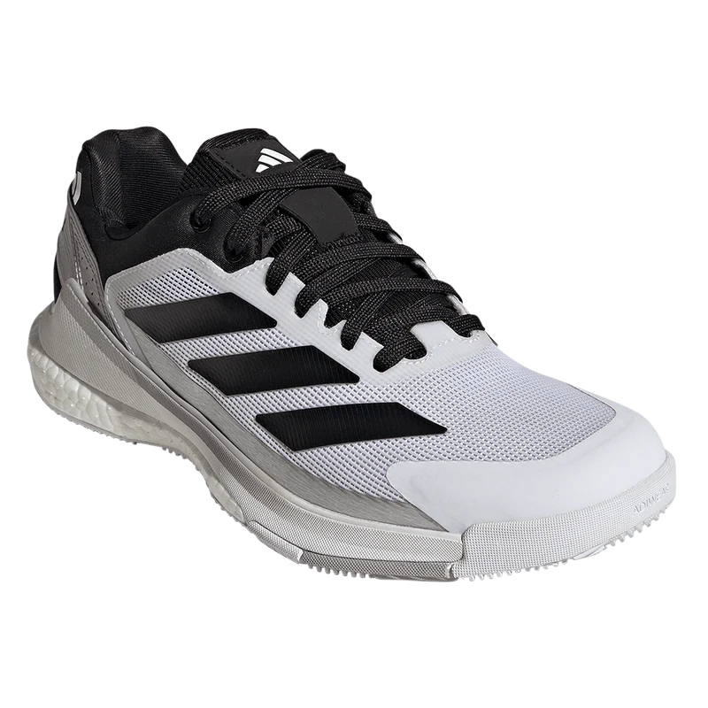 Adidas Men's Crazyquick Boost Padel Shoes White Light Grey