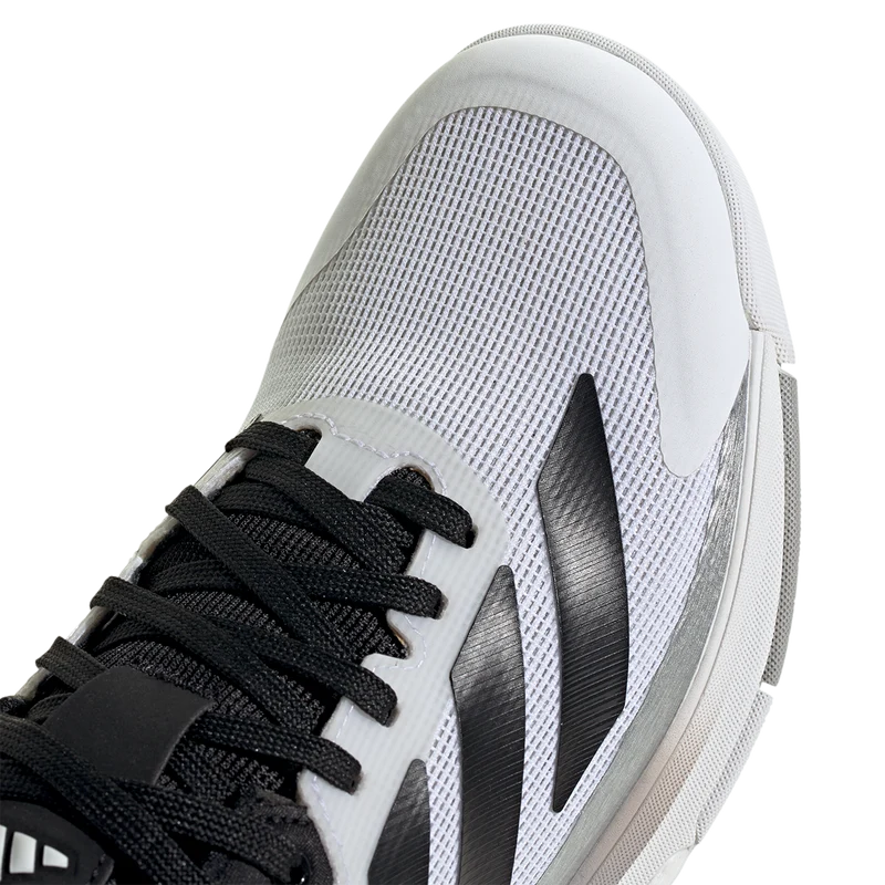Adidas Men's Crazyquick Boost Padel Shoes White Light Grey
