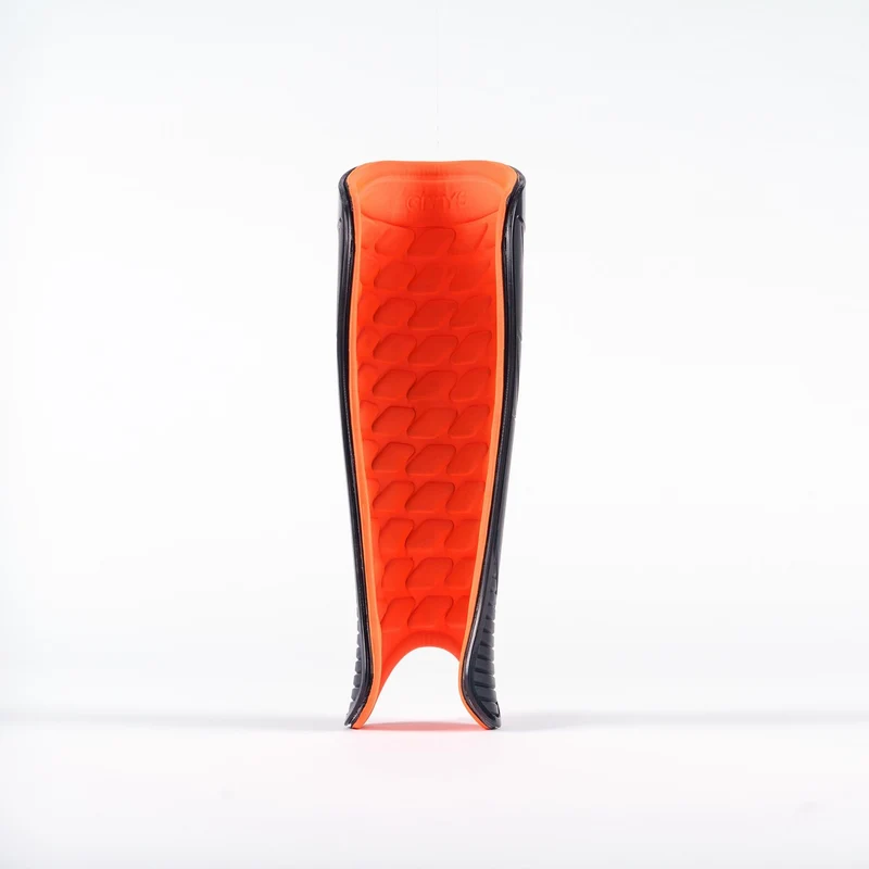 Grays G900 Shin Pads Black/Fluoro Orange 26/27