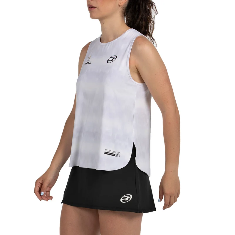 Bullpadel Women's Parnav Premier Padel Tank Top Ecru