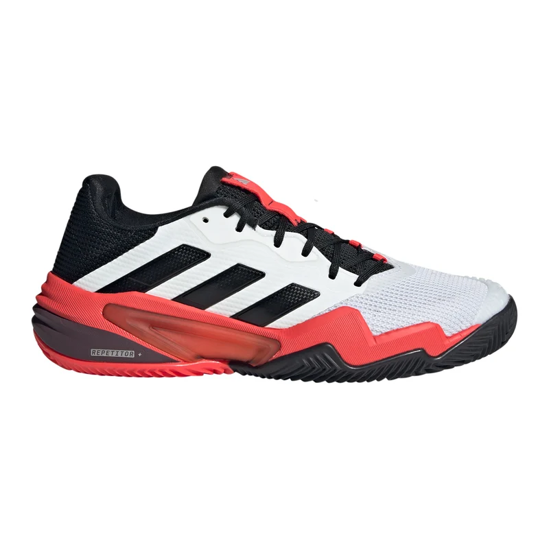 Barricade 13 Sandplatzschuh Herren - weiß, schwarz