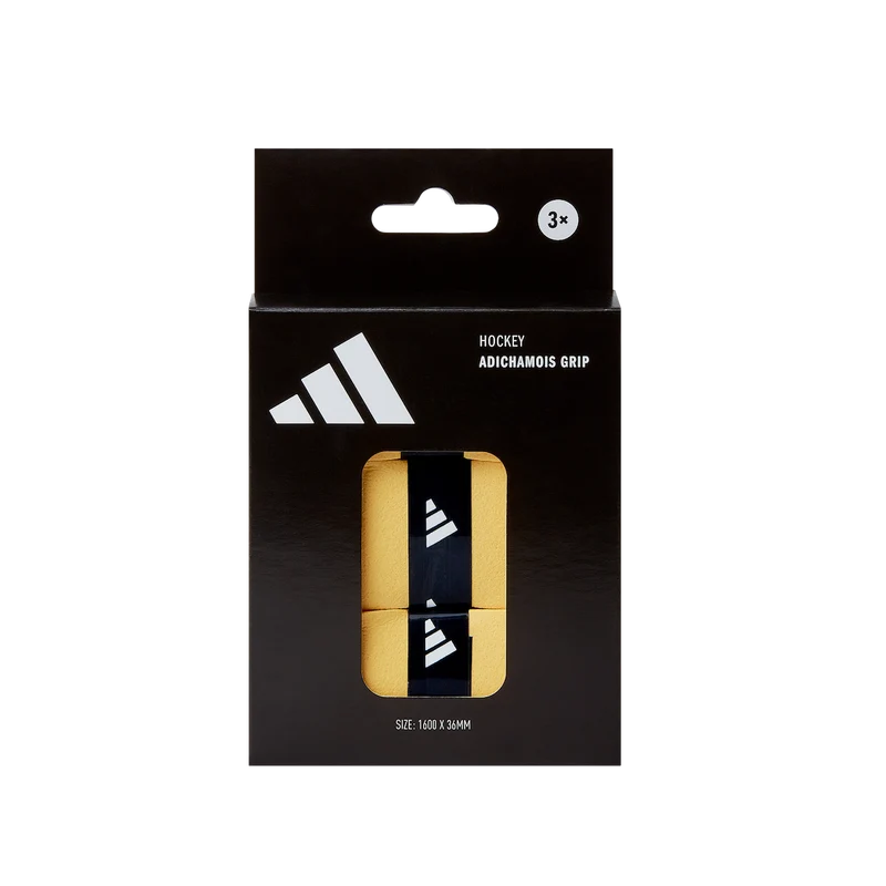 Adidas Adichamois Grip 3 Pack Yellow 25/26